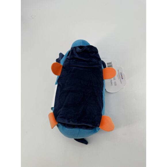 Pillow Pets Buddy On The Go Danny Dino Wearable Plush Blue New - Picture 8 of 10